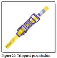 Capítulo 4 Equipo de suxeición 4.1. Amarres No transporte por estrada, as suxeicións máis frecuentes son as cinchas ou as cadeas.