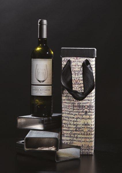 Apostolaki Winery Senario White 0.75lt 1p. Candle 38.92 31.39 + ΤΑX Water Container #1862A 1b.