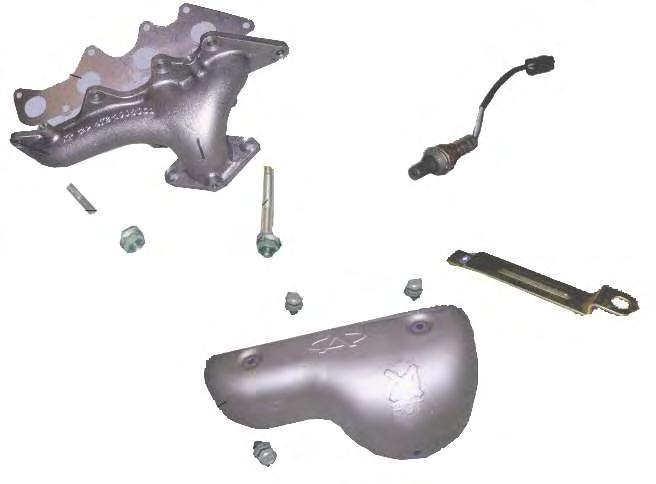 . EXHAUST MANIFOLD (for Europe) 7 9 (for Europe) No Part number Name Quantity 7-000 GASKET-EXHAUST MANIFOLD 7-000 EXHAUST