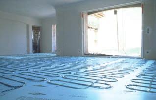. Pamatinių konstrukcijų izoliacija Šildomų grindų apšiltinimas Šildomų grindų apšiltinimas sumažina šilumos nuostolius.
