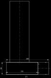 KNI-25 Kuhinjska komora Odvodna kuhinjska komora s filtrom, DN75 * Primerna tudi za komoro za ventil DUŠILEC ZVOK VENTIL Z-LVS IN LVS V 25 25 62