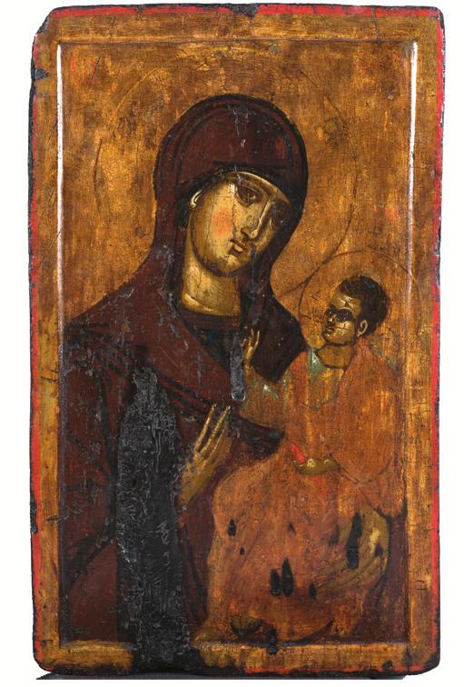 ЗОГРАФ 40 (2016) [95 116] 96 Сл. 1. Богородичина икона из призренске цркве Светог Николе Рајковог Fig.