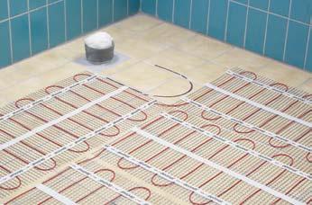 Izbor proizvoda Kada se računa instalirana snaga po m 2, na renovirane podove može se postaviti jedan od slijedećih elemenata: 1. Devimat 100W/m 2 2. Devimat 150W/m 2 3. Deviflex sa max.