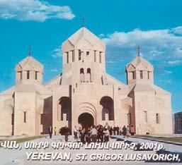DEVI sistem ogreva cerkev v Erevanu v Armeniji