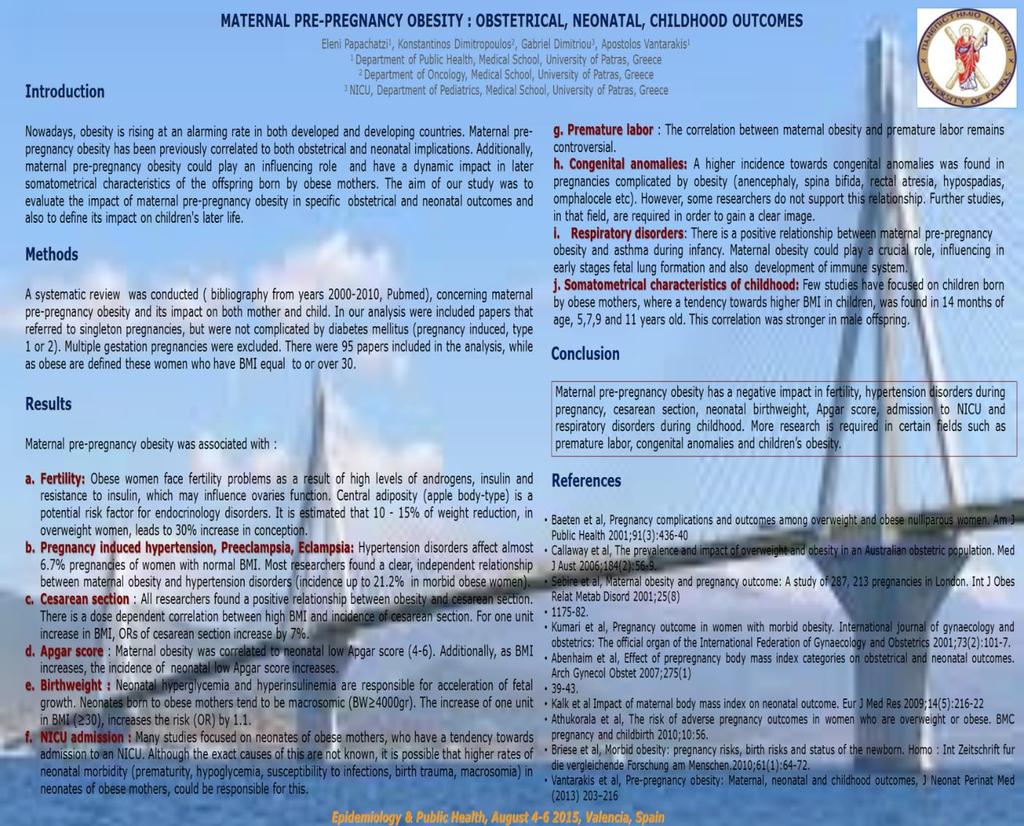 ii. 3 rd International conference on Epidemiology and