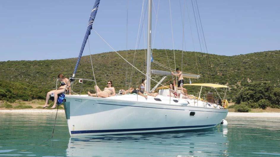 DUFOUR GIBSEA 43 Use an Experienced Skipper of Verde Mare Our boat is available with Skipper.