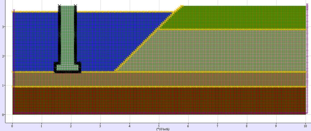 prop density=1550.0 bulk=3.33e5 shear=2e5 cohesion=7000.0 friction=20.0 dilation=0.0 tension=0.