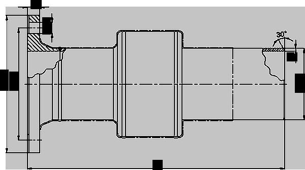 Tablica za Tip IK-UP PN16: DN inch Ø D b Ø k Ø d Ø a s L 25 1 115 16 85 14 33,7 " 250 32 1 1/4 140 16 100 18 42,4