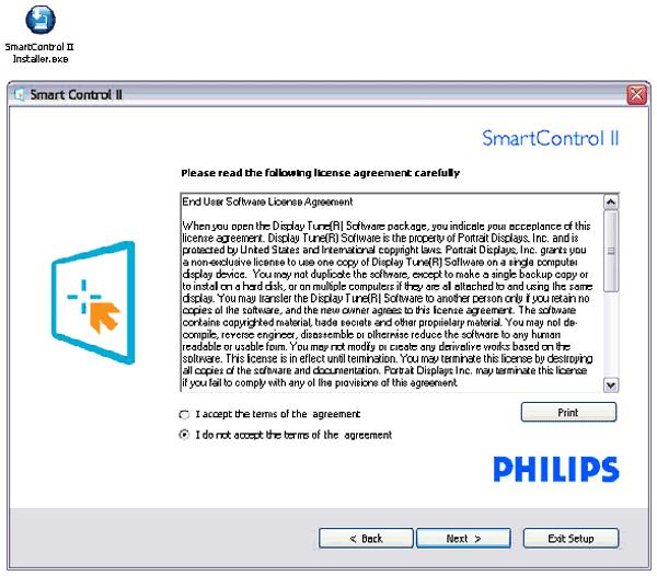 SmartControl 3. Πρόγραμμα εγκατάστασης Αρχεία εφαρμογών του οδηγού Install Shield Επιλέξτε το πλαίσιο αν θέλετε να εγκατασταθούν οι υπηρεσίες Διαχείρισης πόρων SmartManage Lite.
