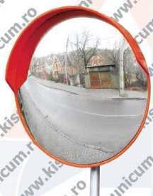 Accesorii pentru siguranța circulației Oglindă stradală Dimensiuni: diametru 600 mm diametru 800 mm