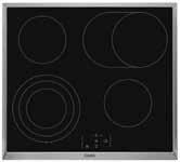 εστία 7 ζώνες ταχείας θέρμανσης OptiFix νέο σύστημα γρήγορης  ασφαλείας κλείδωμα χειριστηρίου χρώμα: inox ΥΠΒ: 3,8 x 57,6 x 51,6 cm PNC: 949595055 Συνδυάζεται με τους