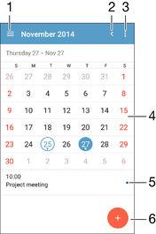 Ημερολόγιο και ξυπνητήρι Ημερολόγιο Χρησιμοποιήστε την εφαρμογή «Ημερολόγιο» για τη διαχείριση του χρονοπρογραμματισμού σας.
