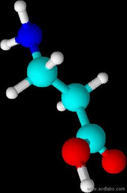 α-alanina CH 3 - C α H(NH 2 )-COOH acid 2-aminopropanoic (IUPAC) β-alanina H 2 N C β H 2 C α H 2 COOH acid 3-aminopropanoic (IUPAC)