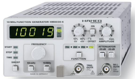 T3. Generator de semnale Generatorul de semnal este un aparat electronic ce furnizează semnale variabile de diferite forme (sinus, dreptunghi, triunghi, impuls, etc.