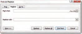 کلمه یک دنبال به تا میدهد امکان شما به گزینه این :)Replace( جایگزینی 16 6 2 ازکلید توانید می گزینه این کردن فعال برای کنید. جایگزین دیگری کلمه با را آن و گشته سند متن در کنید.