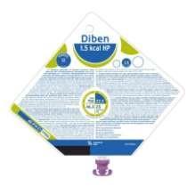 Διαλύματα Εντερικής Σίτισης - Διαβήτης Diben Θερμιδική αξία: 1,05 kcal/ml. Υδατάνθρακες: 35%Ε- 9,25g/100ml (πηγή: φρουκτόζη και άμυλο).