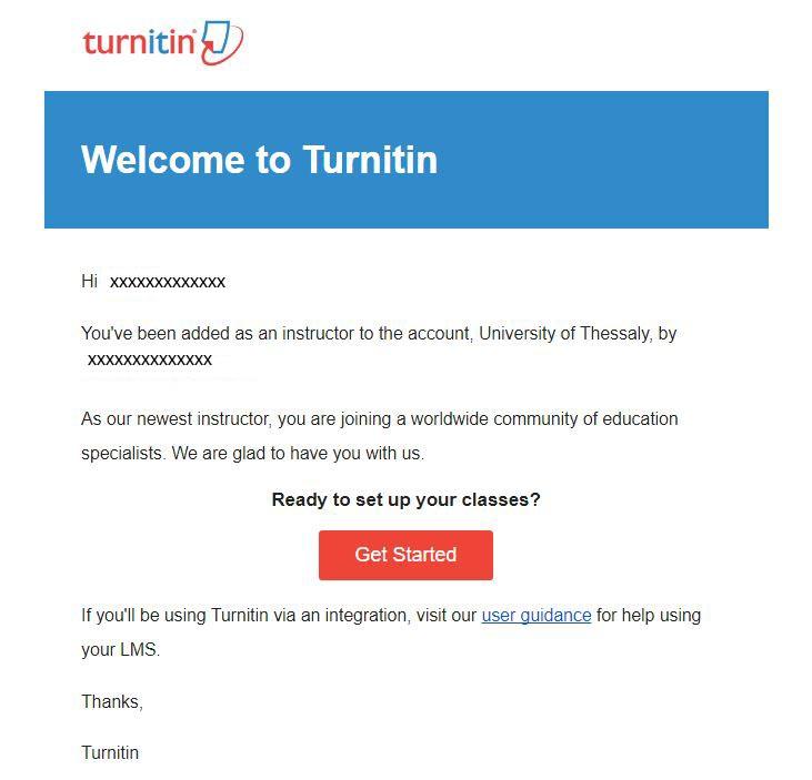 Χρήση Turnitin: 1α.