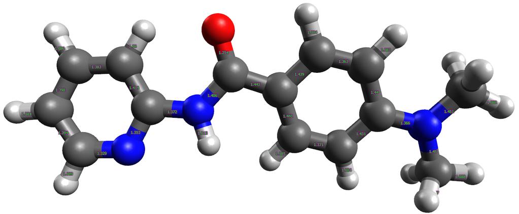 S3.2 Excited-state structures Compound 1 Energy = -781.689420 C 9660-0.90297-1389 C 0.58564 3386-4698 C 1.55295 1.49270 6739 C 2.89322 1.24452 9063 C 3.39547-0.10054-1719 C 2.44382-1.15564-0.