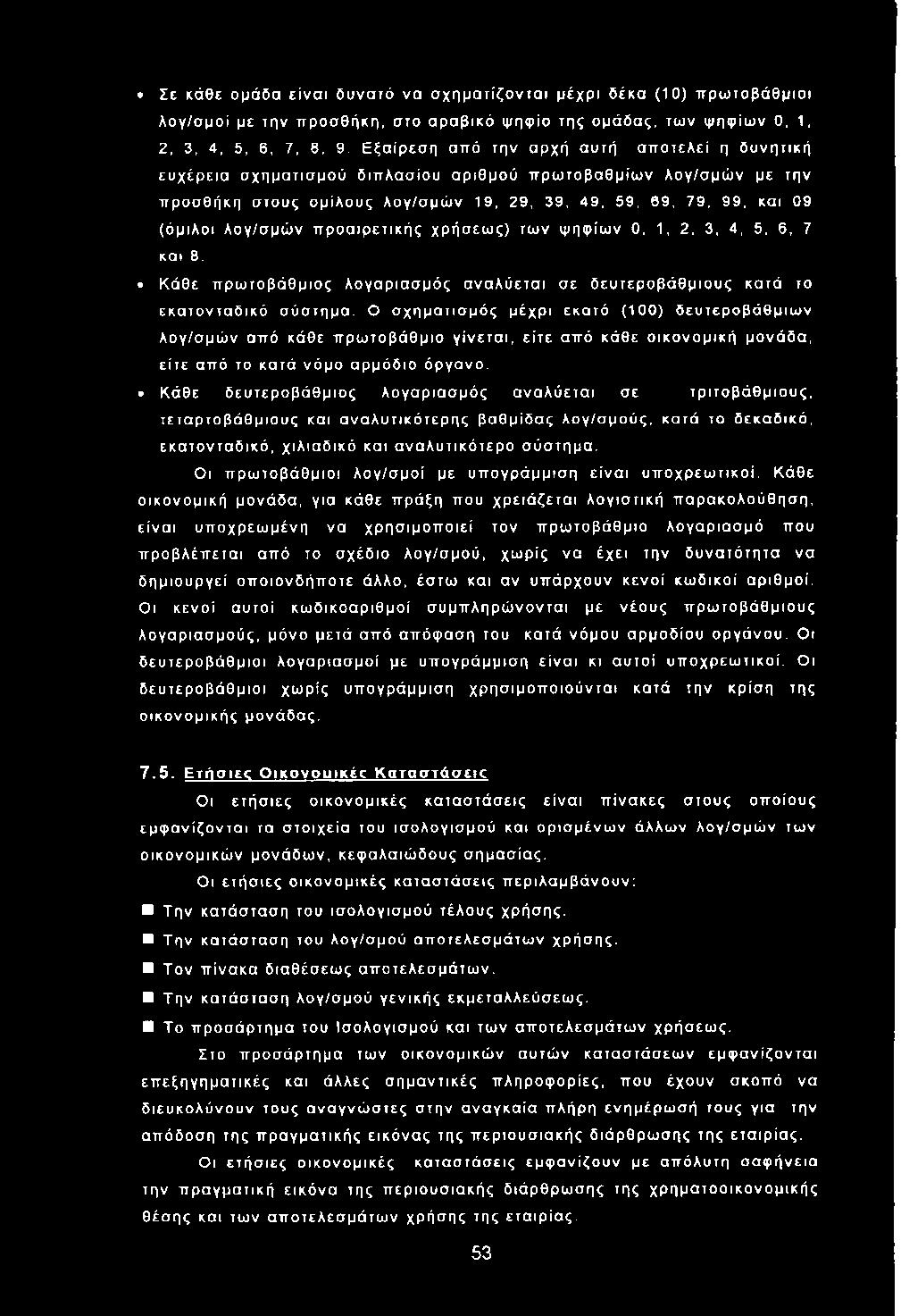 89, 79, 99, και 09 (ό μ ιλοι Α ογ/σμώ ν π ρ ο α ιρ ετικής χρ ήσεω ς) τω ν ψ ηφίω ν 0, 1, 2, 3, 4, 5, 6, 7 και 8.