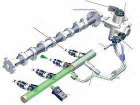 3 فشار سوخت باال: در پاشش سوخت مستقیم فشار سوخت باید در حدود 5mpa )مگا پاسکال( تنظیم گردد.