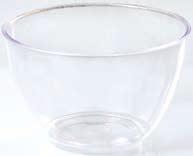 1 διάφανο με καπάκι διάφανο Rounded bowl No 1 in transparent