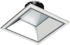 ASTRID 75 LED ASTRID ROUND ASTRID SQUARE ASTRID 60X60 Χωνευτές συσκευές από χυτοπρεσσαριστό αλουμίνιο βαμμένο λευκό, αλουμίνιο, χρυσό ή χαλκό, με οπτική