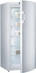 zapremnina: 249 l 2866 Zamrzivač F6151W zapremnina: