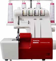 Šivaća mašina TOYOT OVERLOCK SLR4D istovremeno