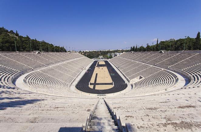 Οι «Πανελλήνιοι» αγώνες του αρχαιοελληνικού κόσμου συχνά περιλάμβαναν μουσική και θέατρο, όχι απλώς αθλητισμό, πάλη και πυγμαχία, και ενέπνευσαν τους νεότερους Ολυμπιακούς Αγώνες.