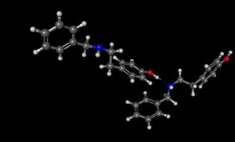 Reacción entre N-benciltiraminas y aldehídos no enolizables N-Benciltiramina + Formaldehído Energías de asociación de N-benciltiramina en forma de dímeros (PM6-DH+/COSMO, MOPAC2012) Arreglo Medio ΔH