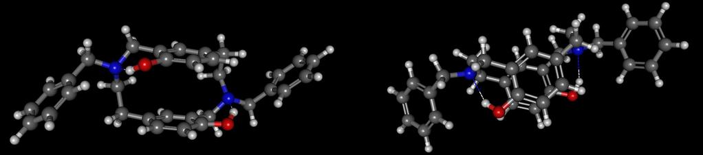 Reacción entre N-benciltiraminas y aldehídos no enolizables N-Benciltiramina + Formaldehído Número bajo de señales en espectros de