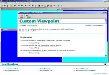 Queue categories Selective access FocalpointNet Galileo Wireless ViewTrip.