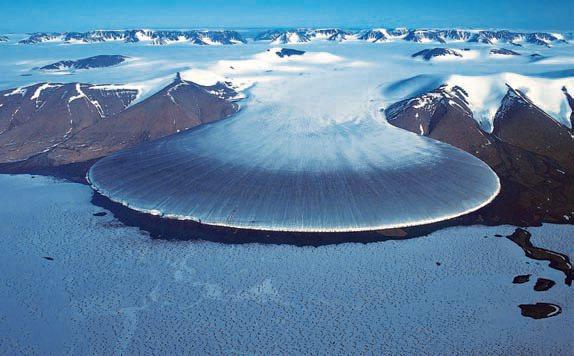 Υπόλοιπο νερό Λίμνες Υγρασία εδάφους Ποταμοί Ωκεανοί Πάγοι στην ξηρά Ατμόσφαιρα Οι μορφές του νερού στη φύση Παγετώνες Υπόγεια νερά Οι παγετώνες είναι μεγάλες μάζες πάγων που