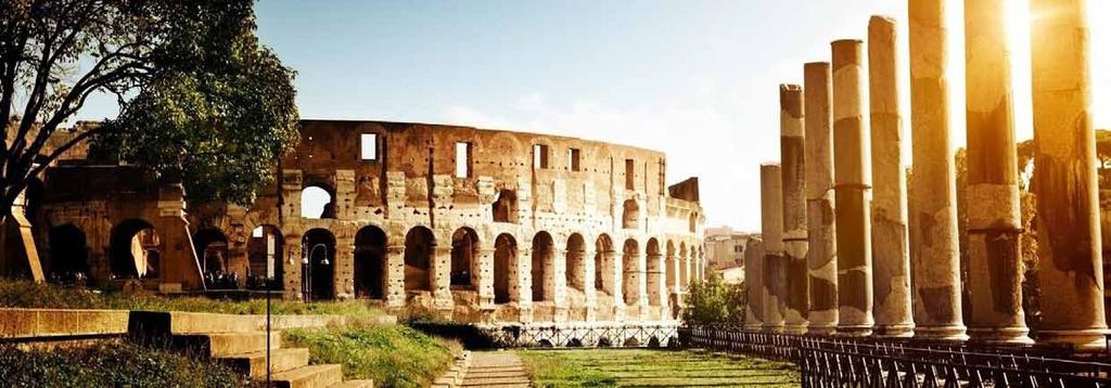 Ρώμη [ ιταλική γλώσσα ] Κολοσσαίο - Ρωμαϊκή Αγορά - Καπιτώλιο - Φοντάνα ντι Τρέβι - μουσεία του Βατικανό - Φλωρεντία - Σιέννα από 395 Πάνε -πάμπολλα- χρόνια από τότε που ο κόσμος βρισκόταν κάτω από