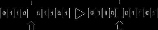 τους (0 1, 1 0). Συνήθως το κάθε bit i έχει πιθανότητα να μεταλλαχθεί P (i) = 1 N για χρωμόσωμα με N bits. Σχήμα 3.