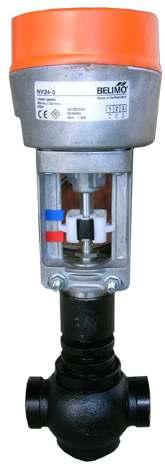Regulacioni ventil sa elektromotornim pogonom Tip EMD Prolazni elektromotorni ventil tip EMD je namenjen za regulaciju pritiska zasićene vodene pare, vrele vode i drugih neagresivnih fluida.