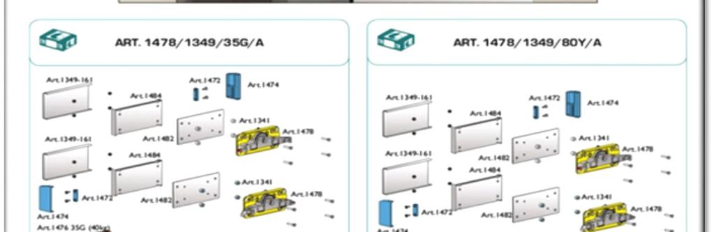 ΓΥΑΛ ΘΥΡΩΝ DIVA AIR 40kg SLR 1478 1 04-11-0091* TERNO ΜΗΧ.