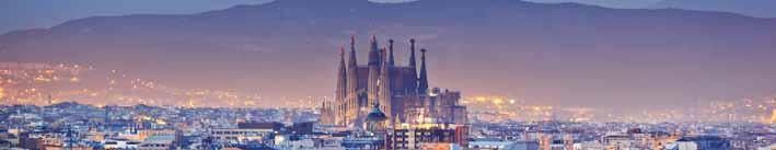 Βαρκελώνη 5 ημερών Βόλτα στις ιστορικές γειτονιές της πρωτεύουσας της Καταλονίας Η εκδρομή περιλαμβάνει επίσκεψη στον ναό Σαγράδα Φαμίλια και στο παραμυθένιο πάρκο Γκουέλ με έργα του μεγάλου Gaudi.