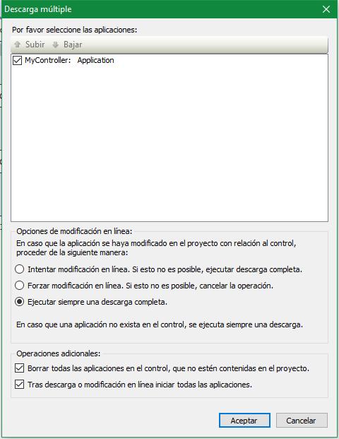 Teremos que pulsar varias veces a combinación de teclas Alt+F para aceptar.