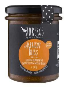 #APRICOTBLISS Άλειμμα Βερίκοκο με Πικραμύγδαλο & Νέκταρ Αγαύης Με βερίκοκα ελληνικής παραγωγής, νέκταρ αγαύης αντί ζάχαρης και εξαιρετικό άρωμα πικραμύγδαλου, επίσης με