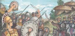 4. Ο ρωμαϊκός στρατός αντιμετώπισε αποτελεσματικά τις επιθέσεις των Ούννων. 5.