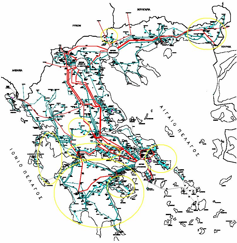 ΙΕΙΣ ΥΣΗ ΑΠΕ (Ι) Κυρίως Α/Π για την Ελλάδα Μειωµένη ικανότητα µεταφοράς