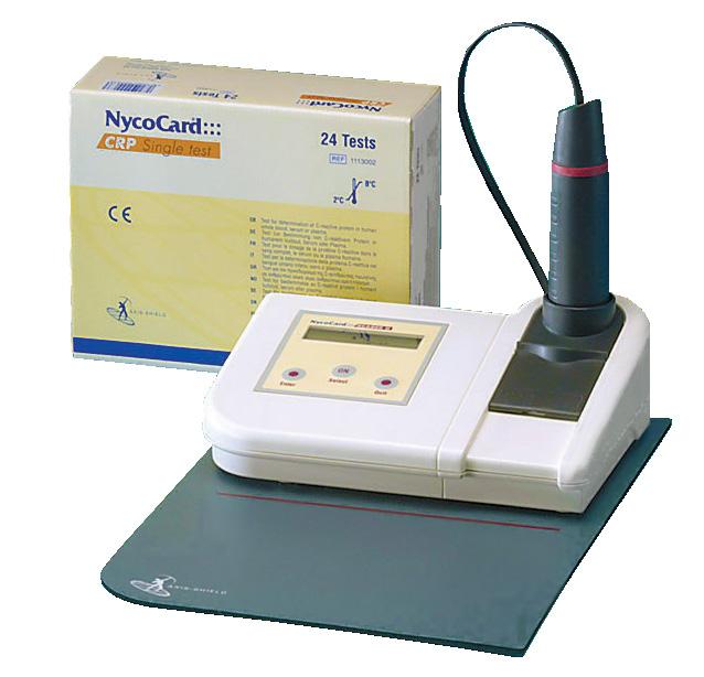 Ovisno o testiranom parametru rezultate je moguće dobiti iz uzoraka pune krvi, plazme, seruma ili mokraće ƀ CRP test kako bi se otkrili eventualni upalni procesi; FOB test - testiranje stolice na