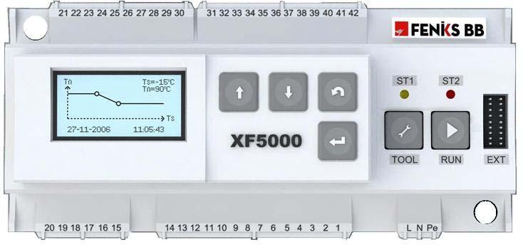 Sertifikat ISO 9001:2000 MIKROPROCESORSKI REGULATOR Tip XF5000 Mikroprocesorski regulator XF5000, razvijen na platformi najnovijih informacionih tehnologija, koristi se za automatsku regulaciju i
