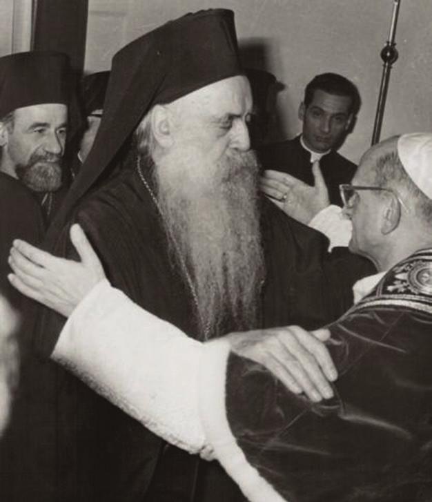 Η ιστορική συνάντηση του Οικουμενικού Πατριάρχη Αθηναγόρα και του Πάπα Παύλου στα Ιεροσόλυμα, 1964 iii.