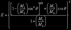 1υ 1 2 + 1 2 Μ 2υ 2 2 Μ 1 υ 0 = Μ 1 υ 1 cosθ + Μ 2 υ 2 cosξ 0 = Μ 1 υ 1