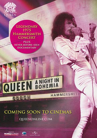 FREDDIE MERCURY: THE GREAT PRETENDER Οι Queen έδωσαν μία μοναδική συναυλία την παραμονή των Χριστουγέννων του 1975 στο Hammersmith Odeon στο Λονδίνο, η οποία αναμεταδόθηκε ζωντανά μέσα από την