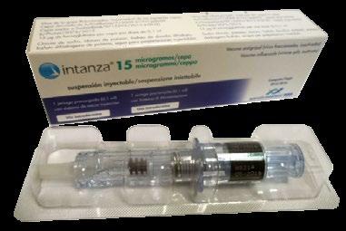 4. Información técnica sobre as vacinas antigripais Composición Vacina trivalente de virus INACTIVADOS