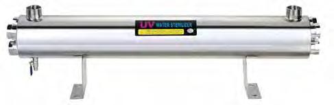 Τα συστήματα UV VELUDA χρησιμοποιούνται ευρέως για απολύμανση νερού σε: Δύκτια ύδρευσης