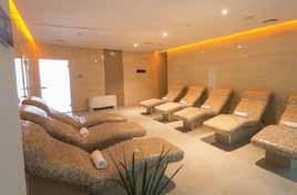 γυμναστήριο και spa center διακοσμημένο και εξοπλισμένο με τα υψηλότερα standards.